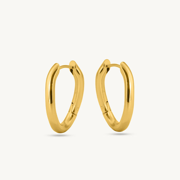 Minimal Luxe Hoops