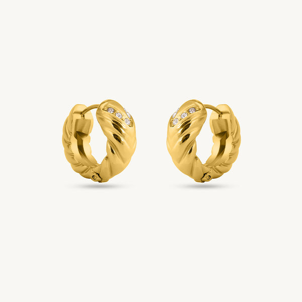 Enchanted Spiral Hoops