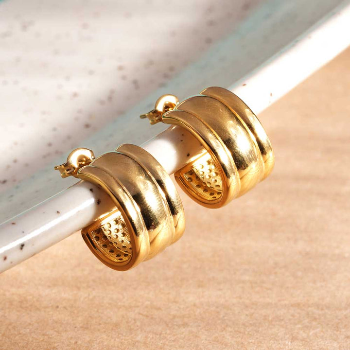 Bold Tier Shine Studs - 4