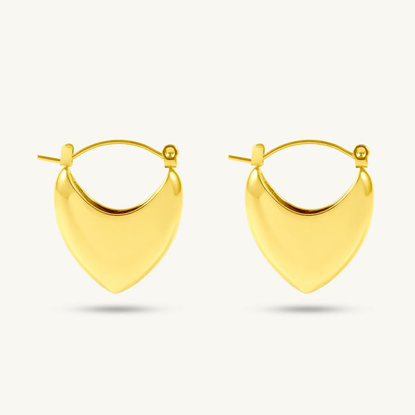 Golden Dagger Hoops