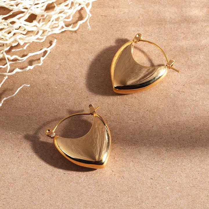 Golden Dagger Hoops - 1