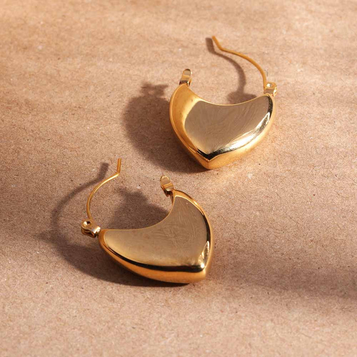 Golden Dagger Hoops - 3