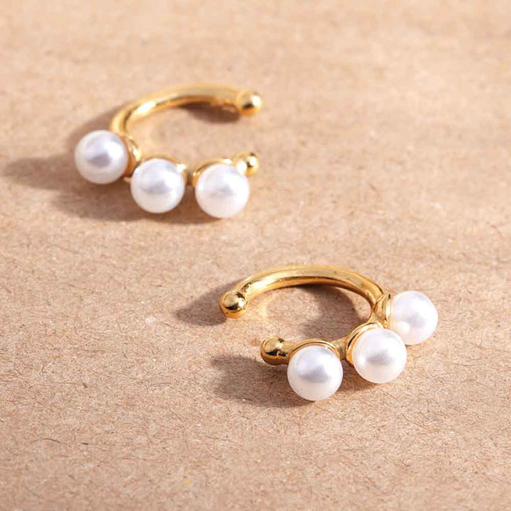 Trio Pearl Cuff - 3