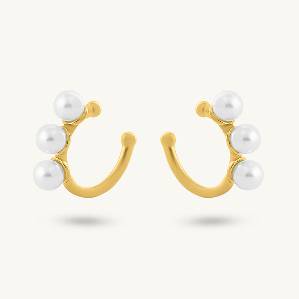 Trio Pearl Cuff