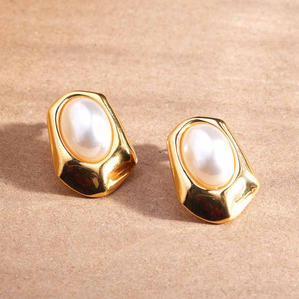Lustra Cameo Earrings - 1