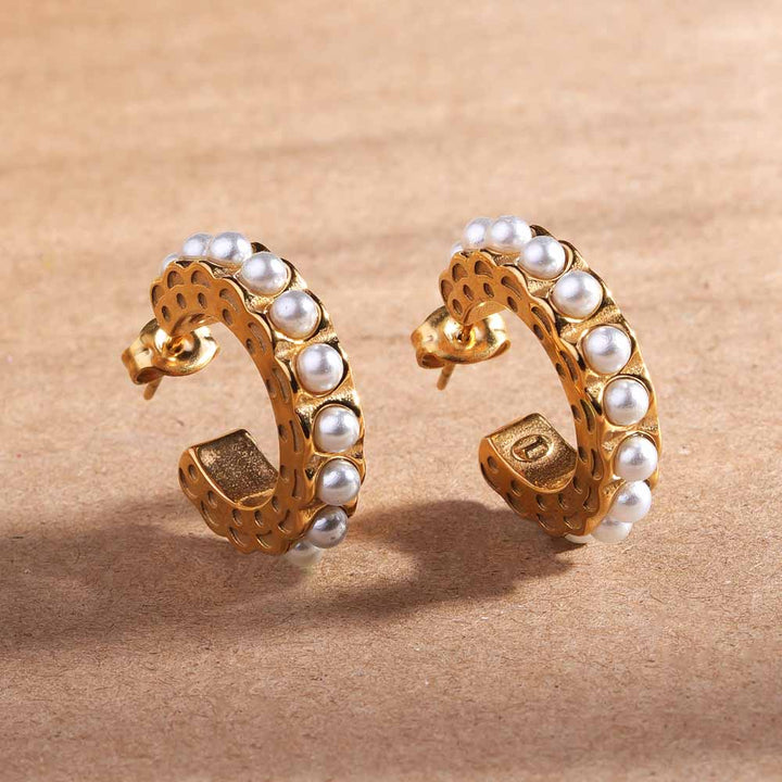 Opal Throne Hoops - 1