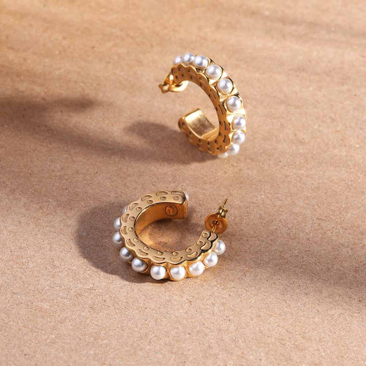 Opal Throne Hoops - 4