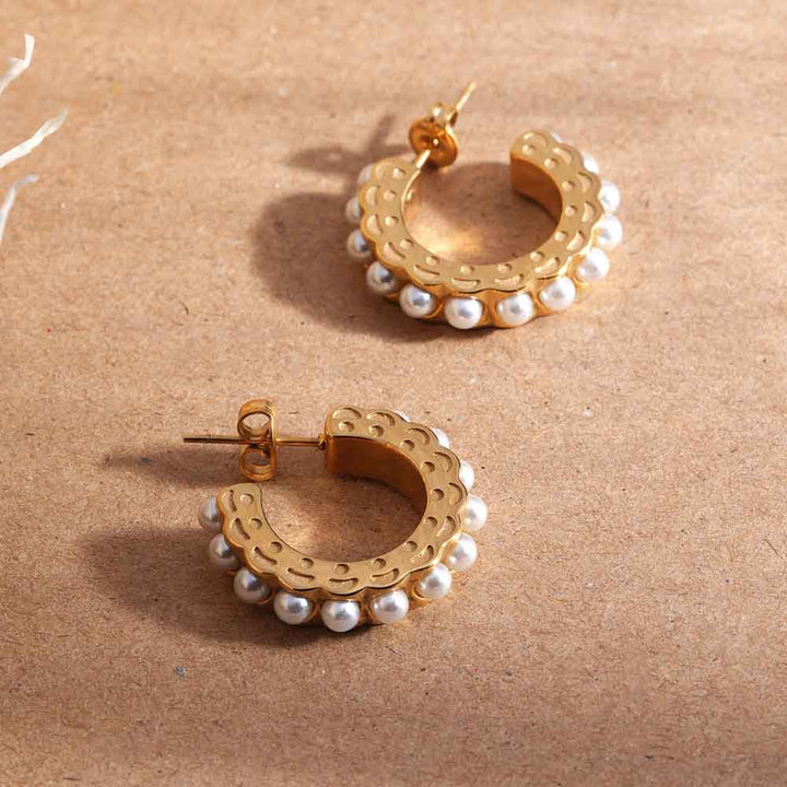 Opal Throne Hoops - 2