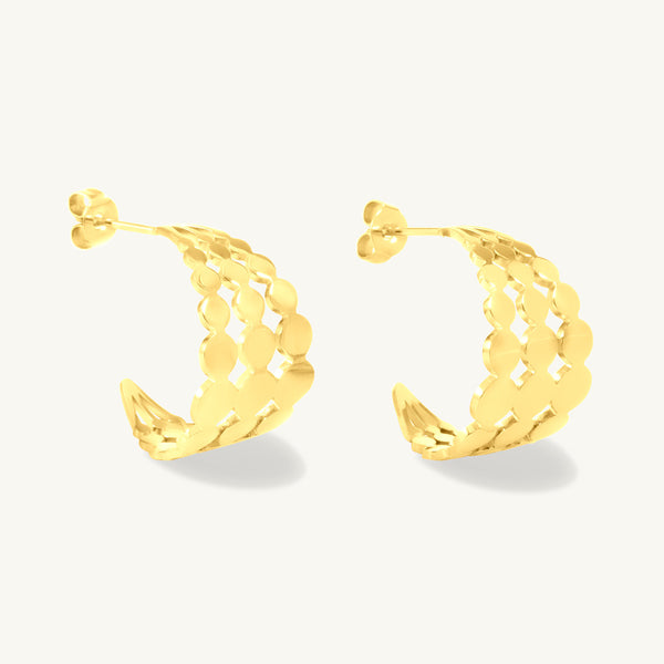 Sun Ripple Hoops
