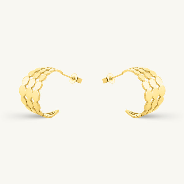 Sun Ripple Hoops