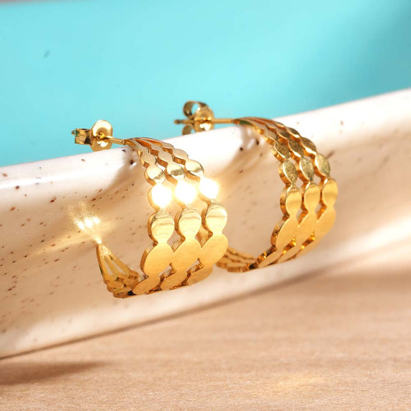 Sun Ripple Hoops - 2