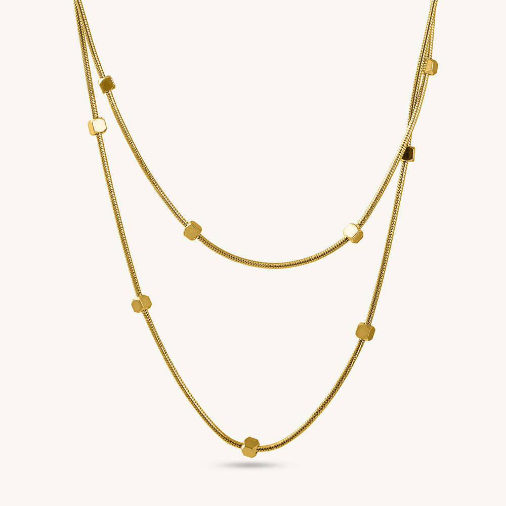 Luxe Orbit Layered Necklace