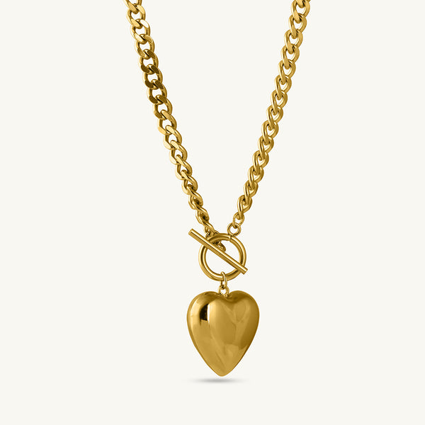 Love Cascade Gold Neklace