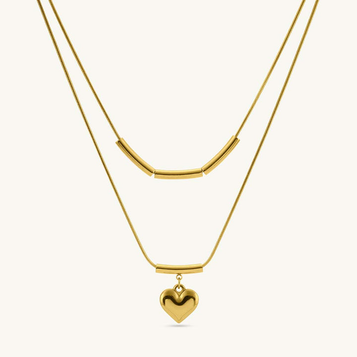 Modern Muse Duo Charm Necklace - 4