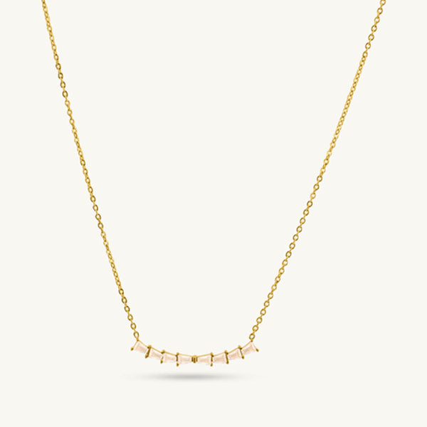 Twilight Drop Minimal Necklace
