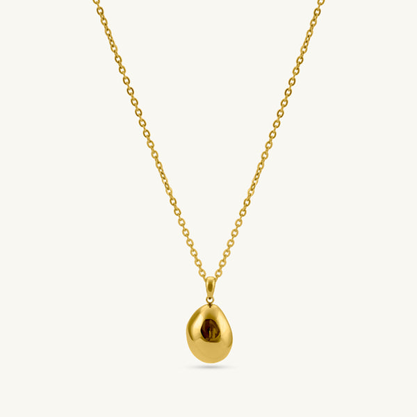 Classic Gold Bell Pendant Necklace
