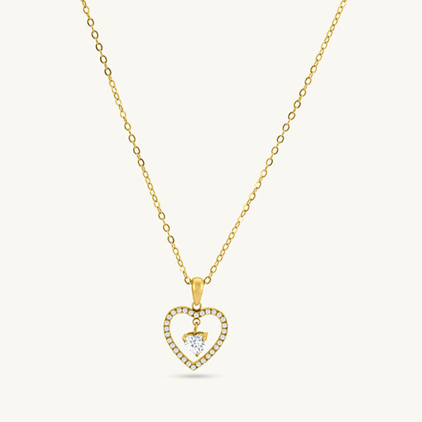 Glitz Knot Halo Pendant