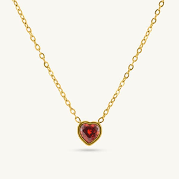 Scarlet Love Heart Pendant