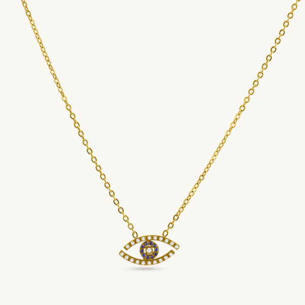 Celestial Eye Medallion Necklace