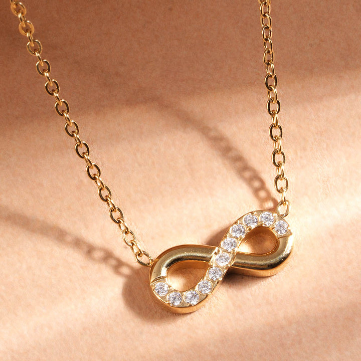Gold Infinity Pendant - 2