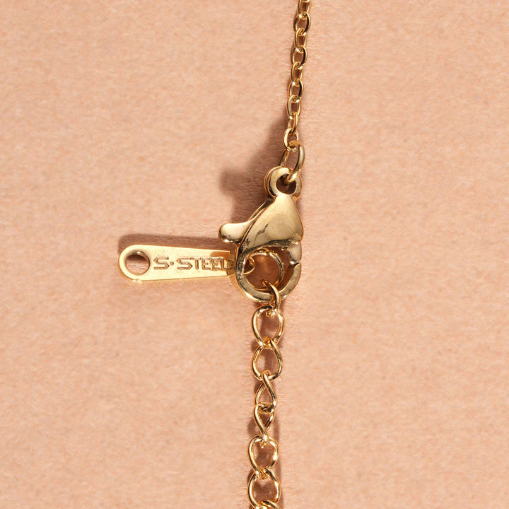 Ruby Studded Open Heart Pendant - 3