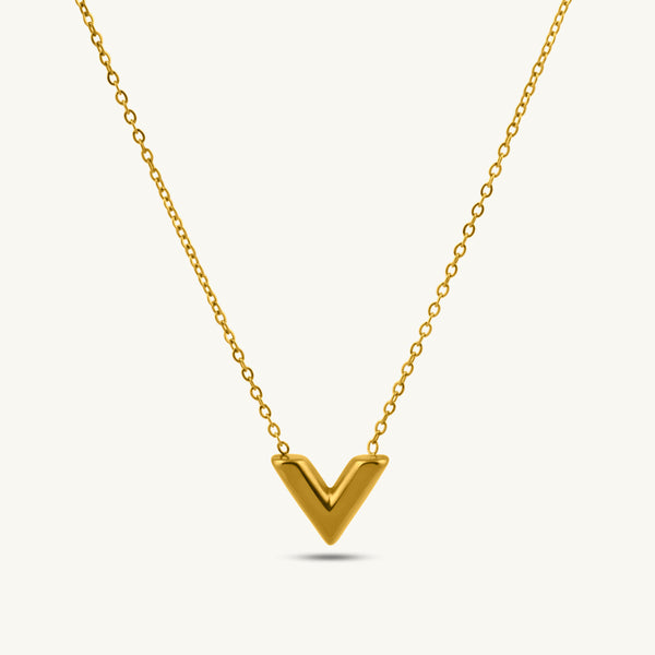 Chevron Arrow Motif Necklace