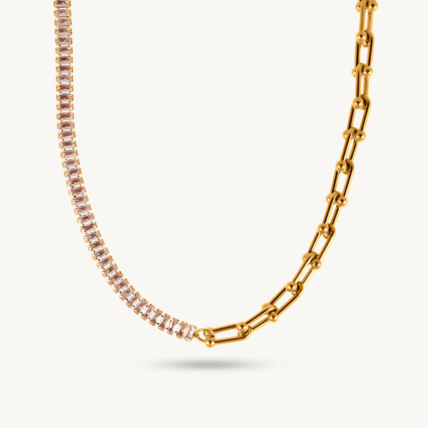 Two-Tone Chunky Link Chain