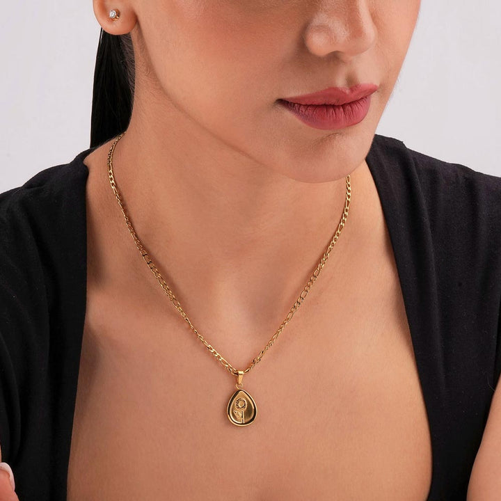 Vintage Coin Medallion Necklace