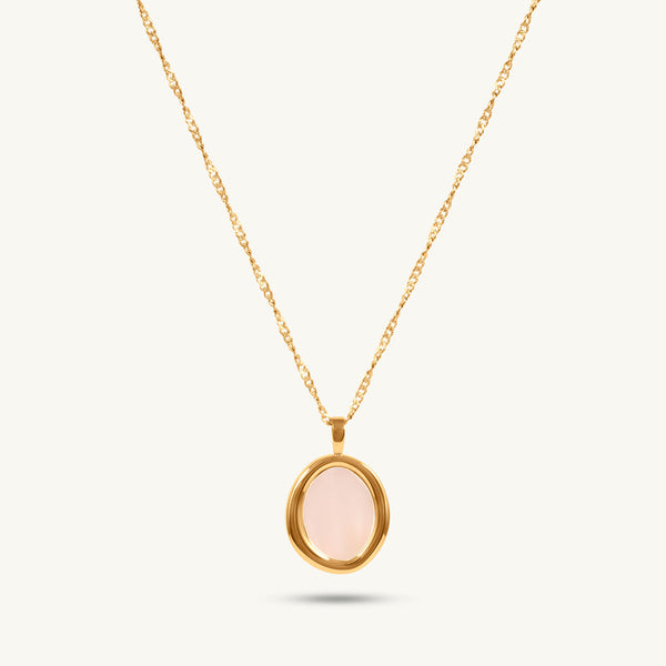 Classic Gold Round Pendant