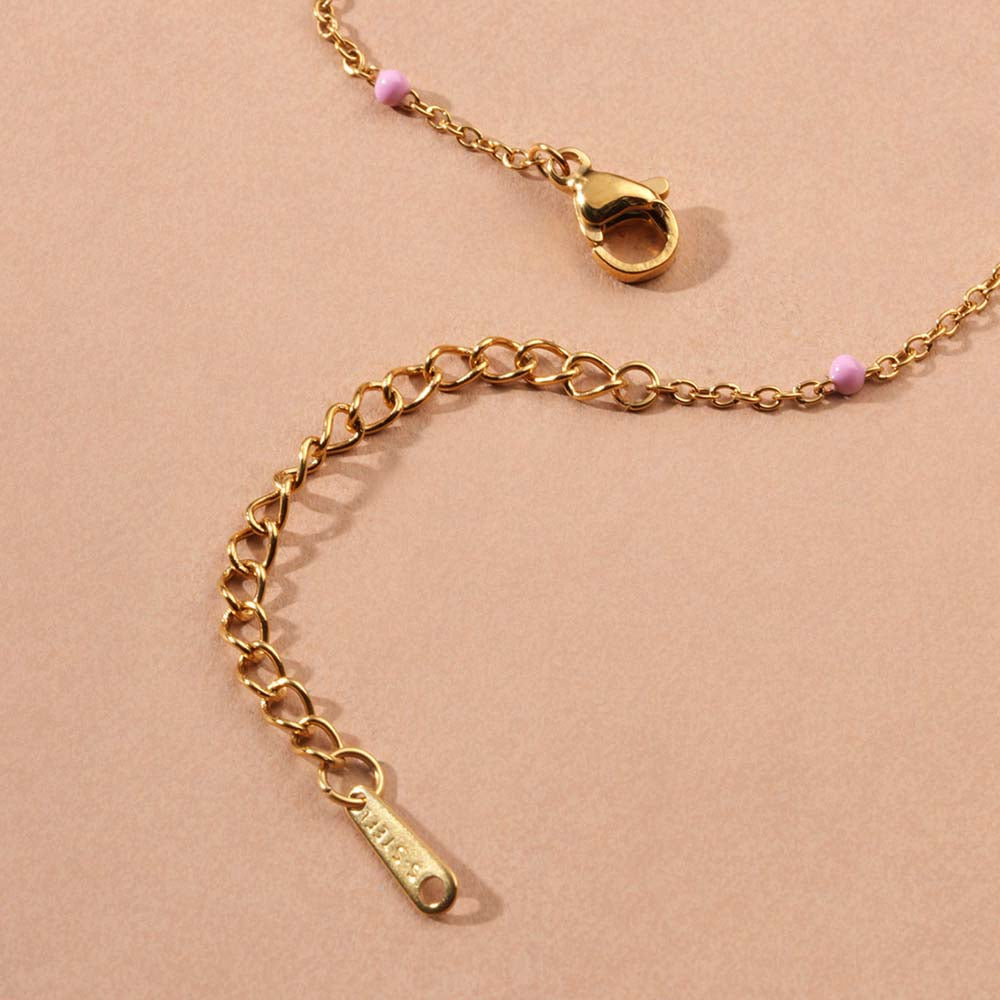 Dangle Charm Link Necklace - view 5