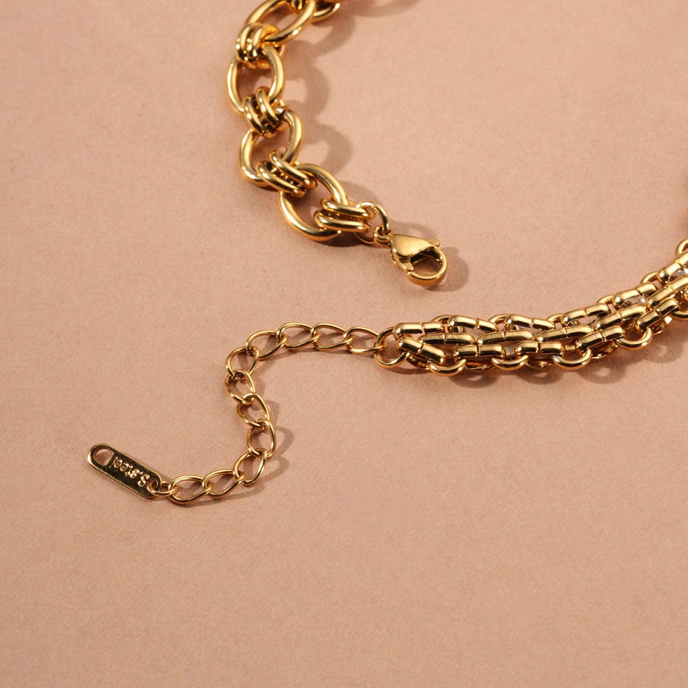 Chunky Pearl Drop Necklace - view 5