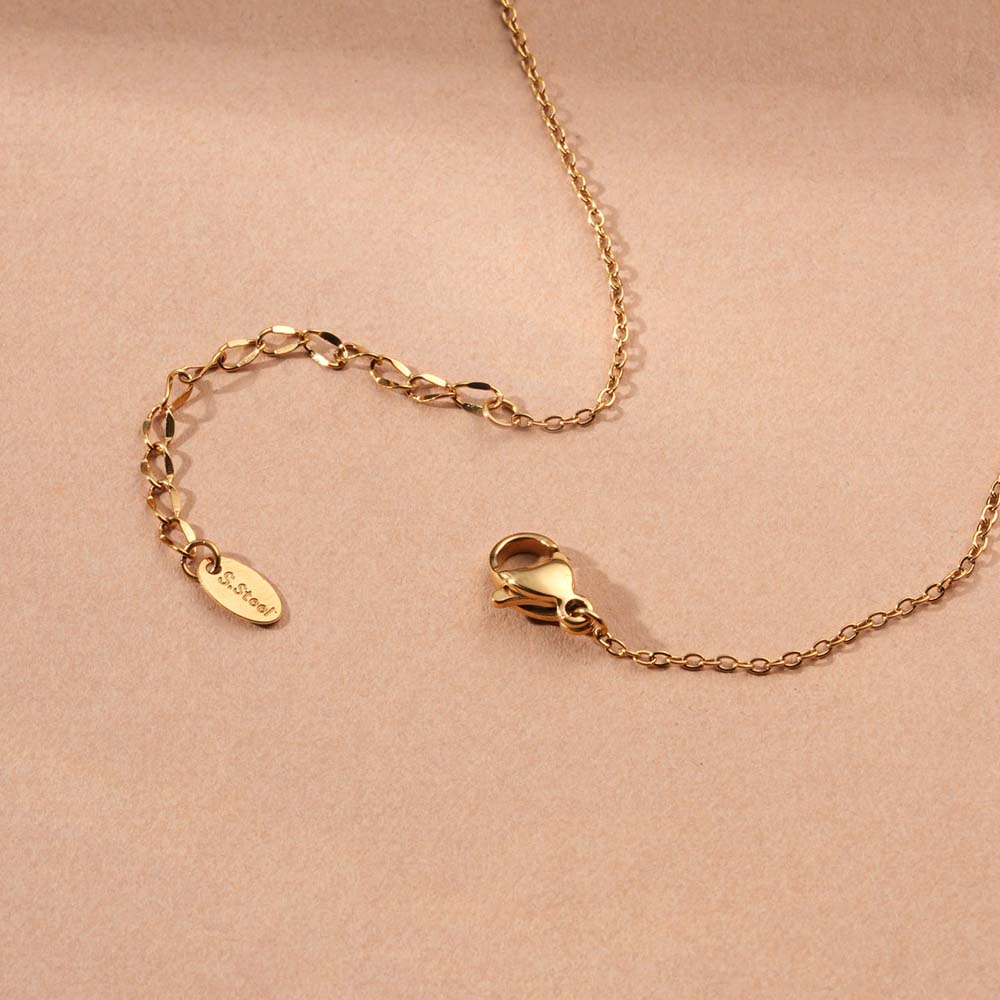 Double Pearl Bar Pendant Necklace - view 5