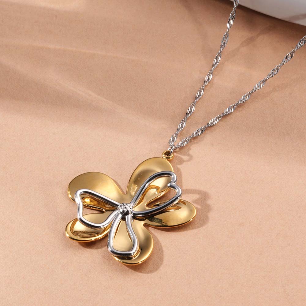 Petal Drama Pendant Necklace - view 3