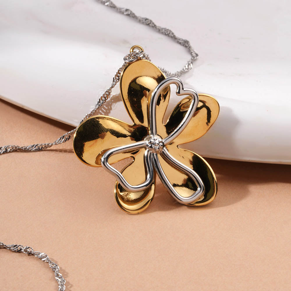 Petal Drama Pendant Necklace - view 4