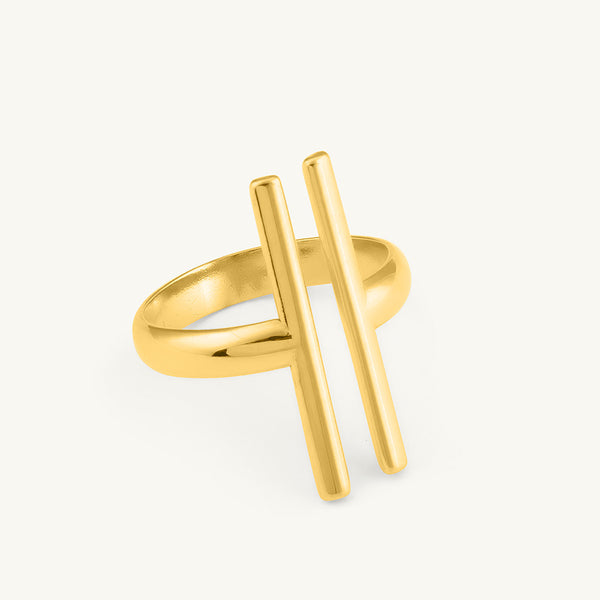 Vertical Bar Ring