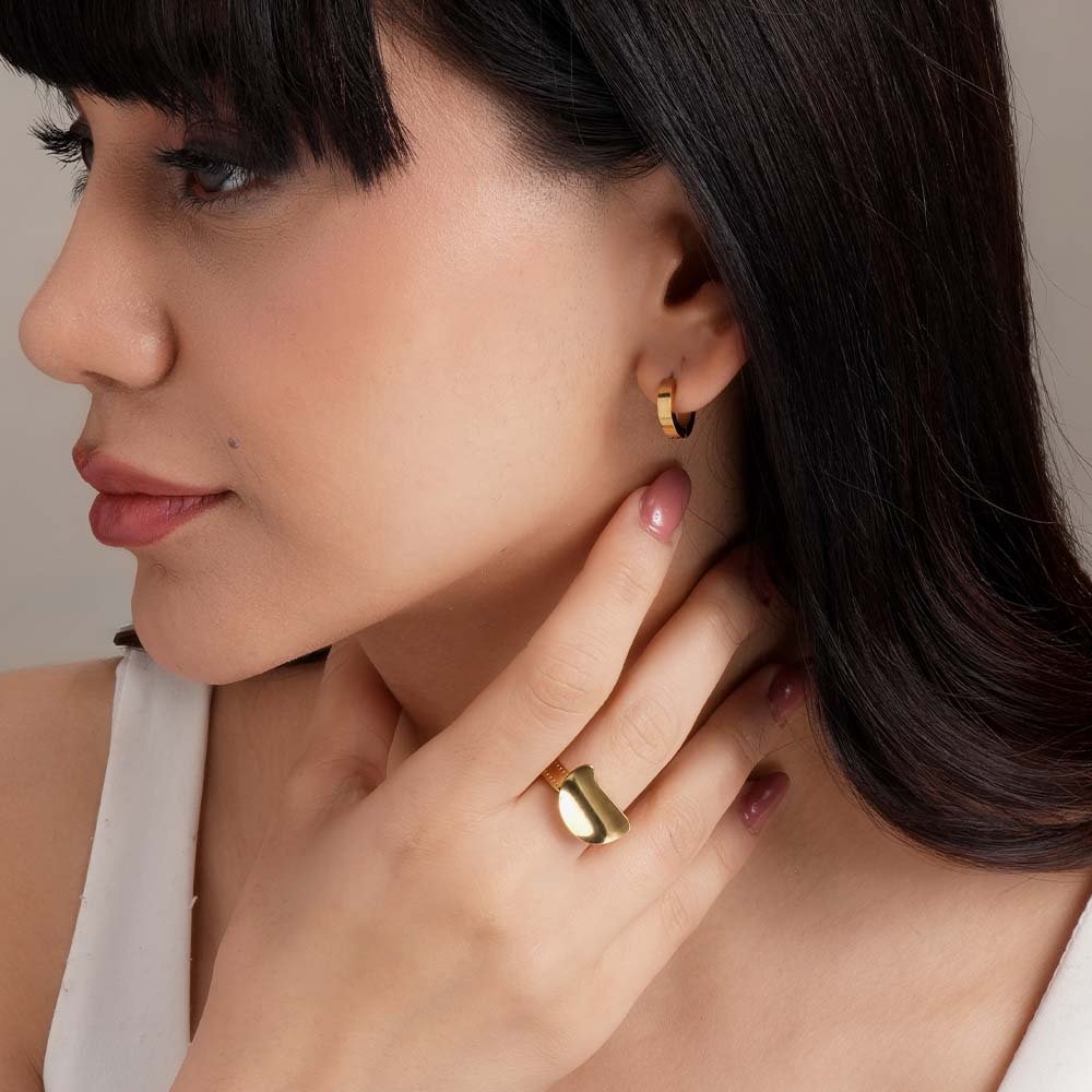 Chunky Plateau Ring - view 5