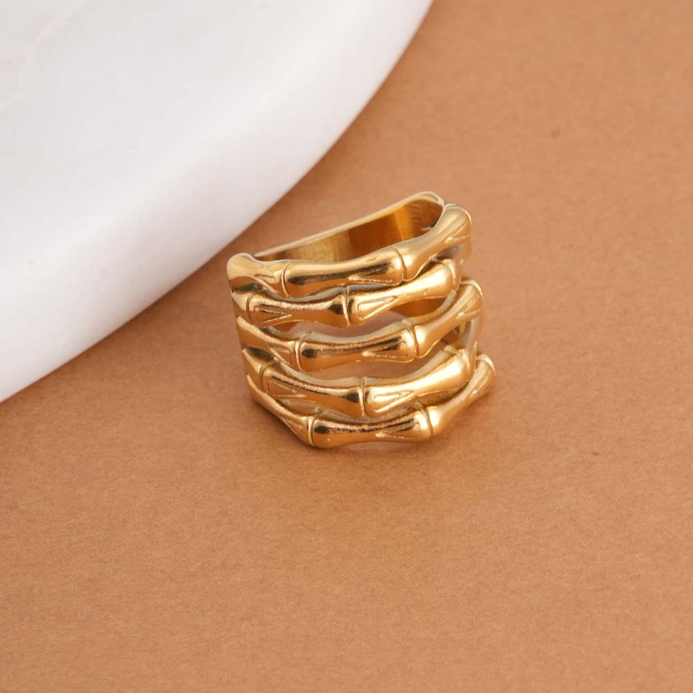 Stacked Bamboo Ring - Image 1