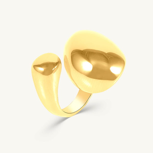 Molten Drop Statement Ring
