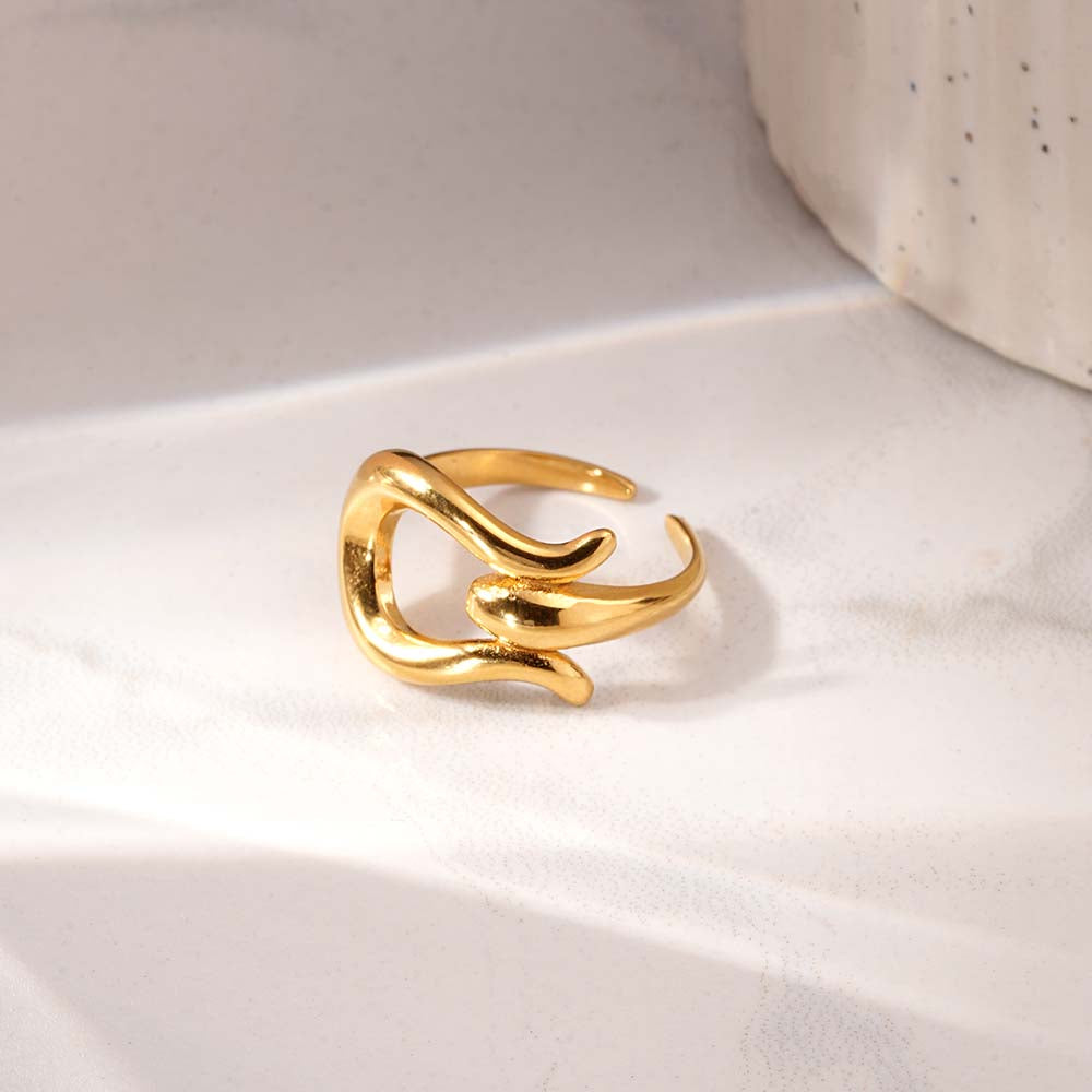 Ember Curve Adjustable Ring - view 3