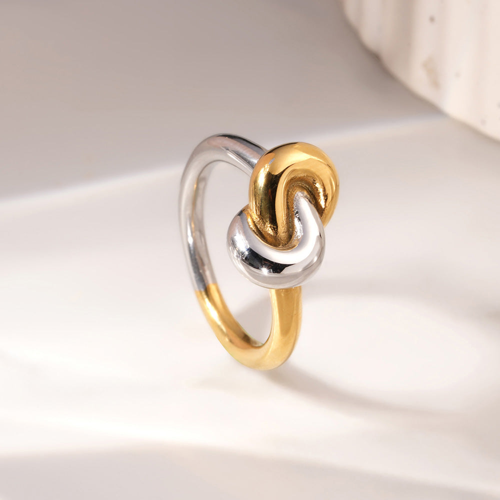 Entwined Love Knot Ring - view 4