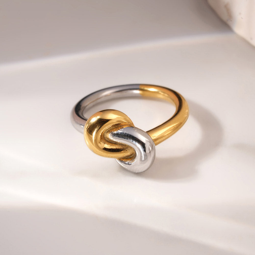 Entwined Love Knot Ring - view 3