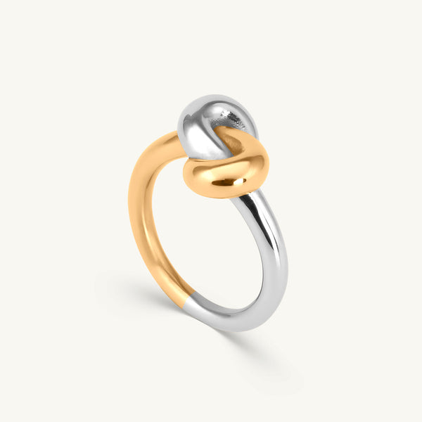 Entwined Love Knot Ring