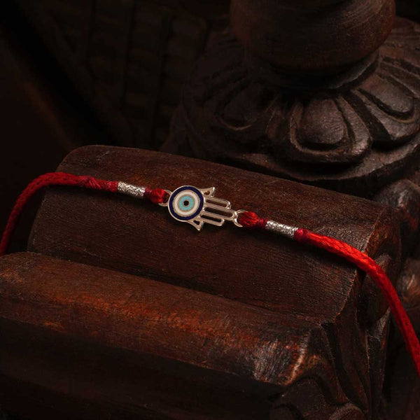 Good Luck Plug 925 Silver Rakhi