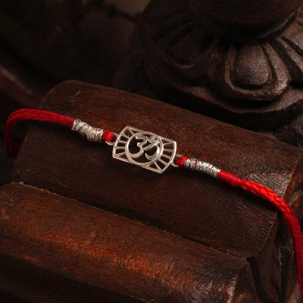 Om Energy 925 Silver Rakhi