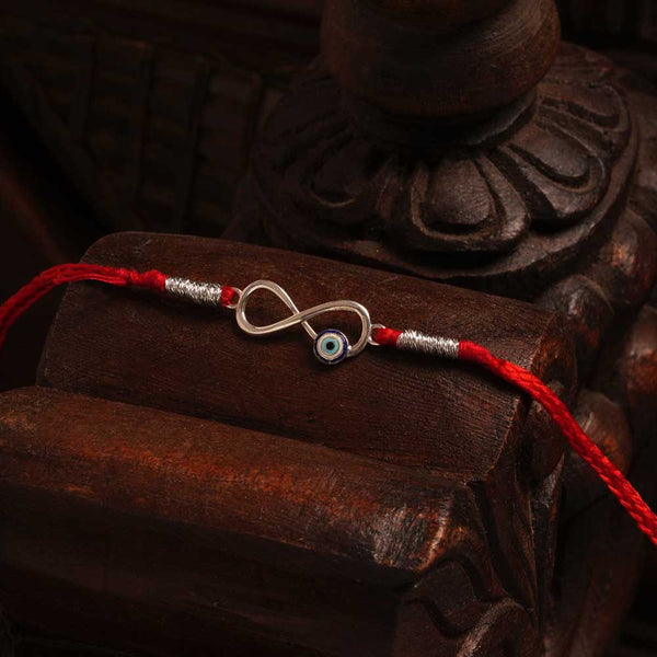 No Bad Vibes 925 Silver Rakhi