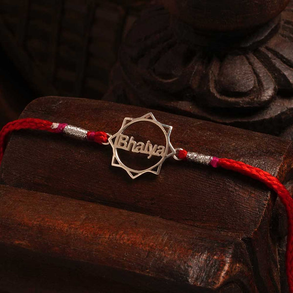 Sunlight 925 Silver Bhaiya Rakhi