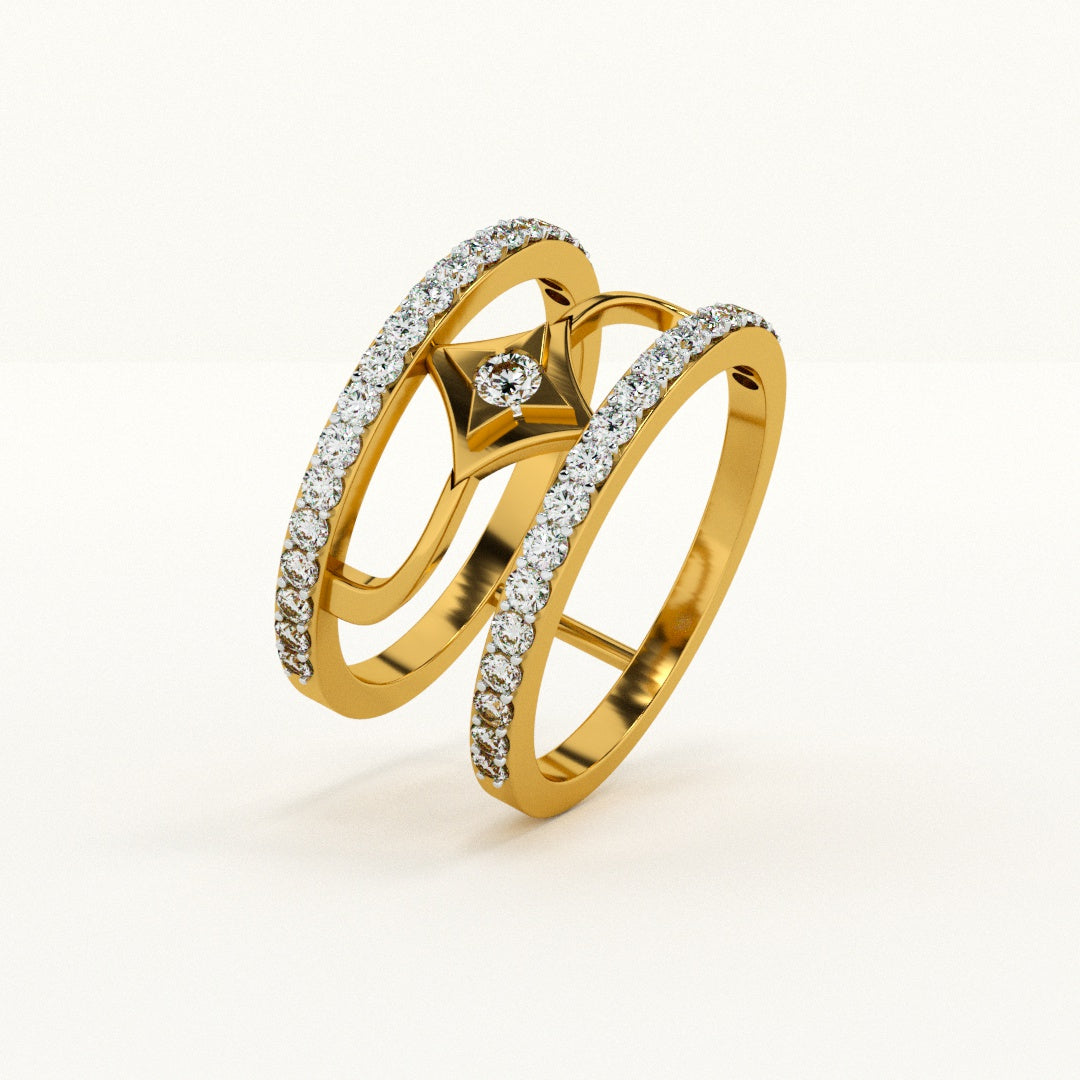 Verve 925 Sterling Silver Signature Ring