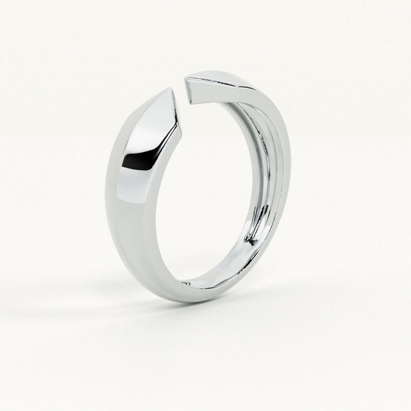 Unity Gap 925 Silver Unisex Ring