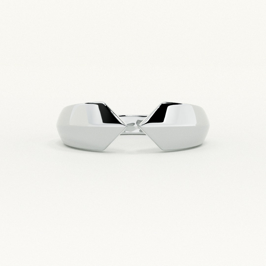 Unity Gap 925 Silver Unisex Ring - view 3
