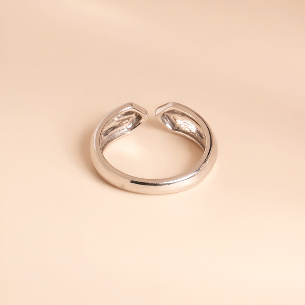 Unity Gap 925 Silver Unisex Ring - view 8